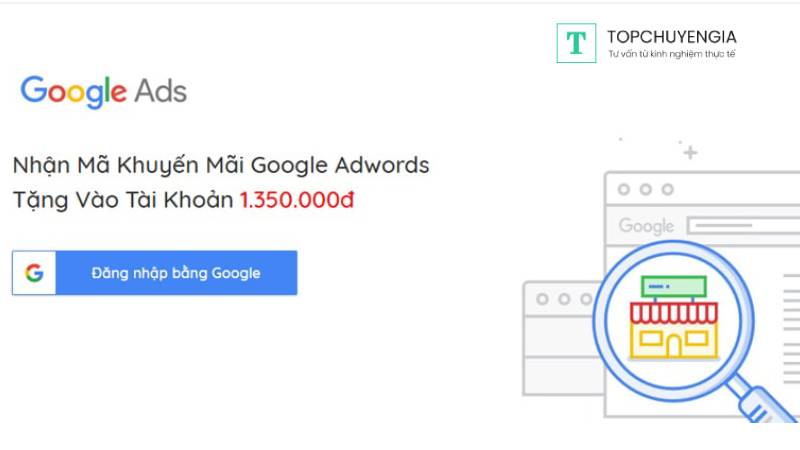 Mã ưu đãi quảng cáo Google
